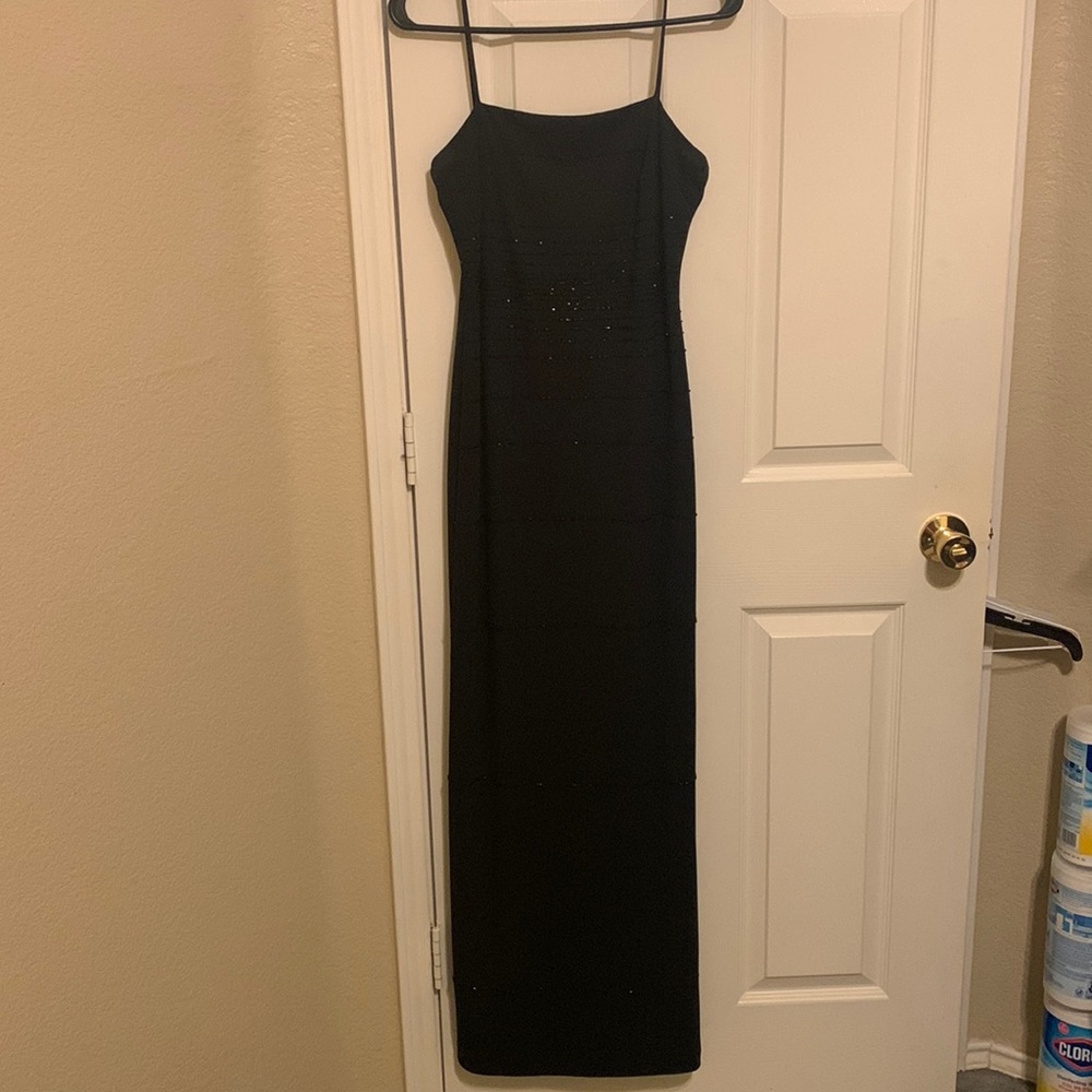 Black formal dress